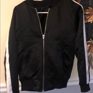 Black embroidered jacket